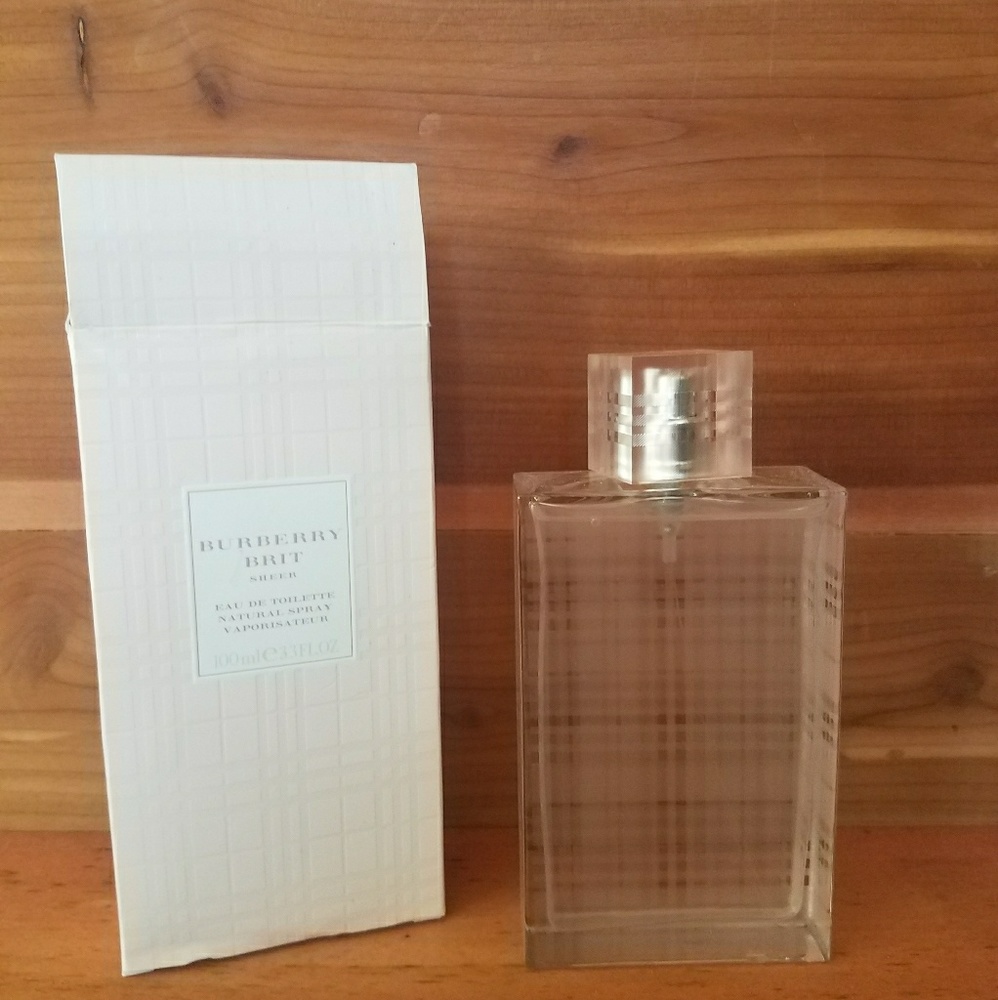 *NOT FOR SALE* Burberry Brit Sheer
